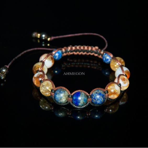 Lapis Lazuli ve Sitrin Taşlı Erkek Bileklik – İç Bilgelik, Pozitif Enerji ve Zihinsel Denge Lapis Lazuli ve Sitrin Taşlı Erkek Bileklik – İç Bilgelik, Pozitif Enerji ve Zihinsel Denge