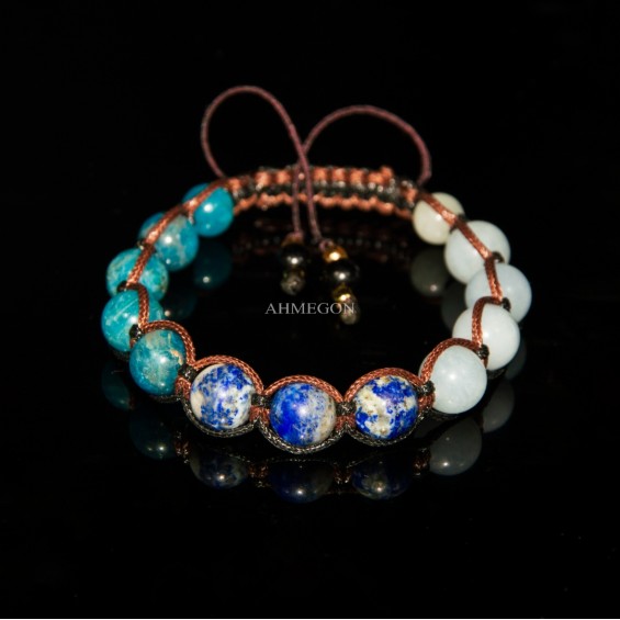 Lapis Lazuli, Apatit ve Akuamarin Taşlı Erkek Bileklik – Zihinsel Netlik, İfade Gücü ve İçsel Sakinlik Lapis Lazuli, Apatit ve Akuamarin Taşlı Erkek Bileklik – Zihinsel Netlik, İfade Gücü ve İçsel Sakinlik