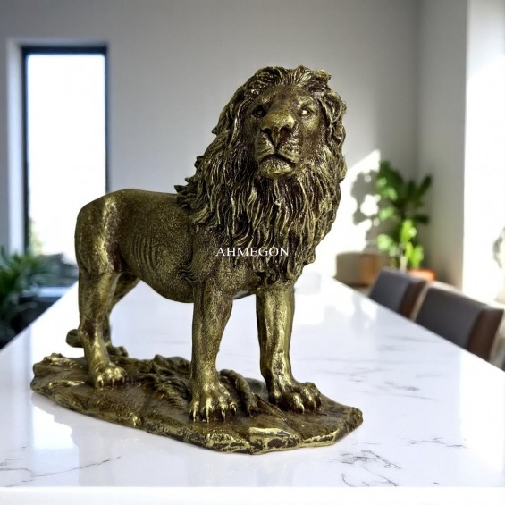 Aslan Heykeli Biblosu Figürü Büstü Aslan Heykeli Biblosu Figürü Büstü