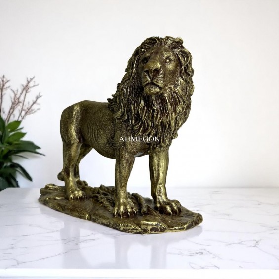 Aslan Heykeli Biblosu Figürü Büstü Aslan Heykeli Biblosu Figürü Büstü