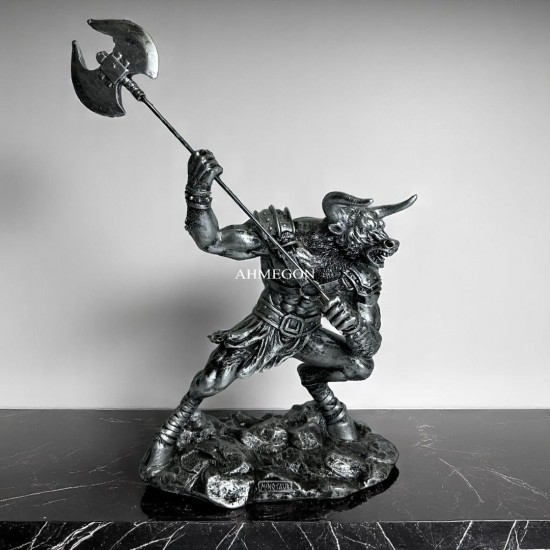 Minataur Biblo Figür Heykel Dekoru