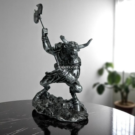 Minataur Biblo Figür Heykel Dekoru