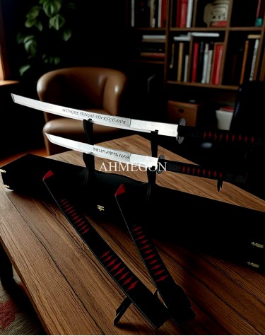 KIRMIZI KATANA SET 90-70CM KIRMIZI KATANA SET 90-70CM