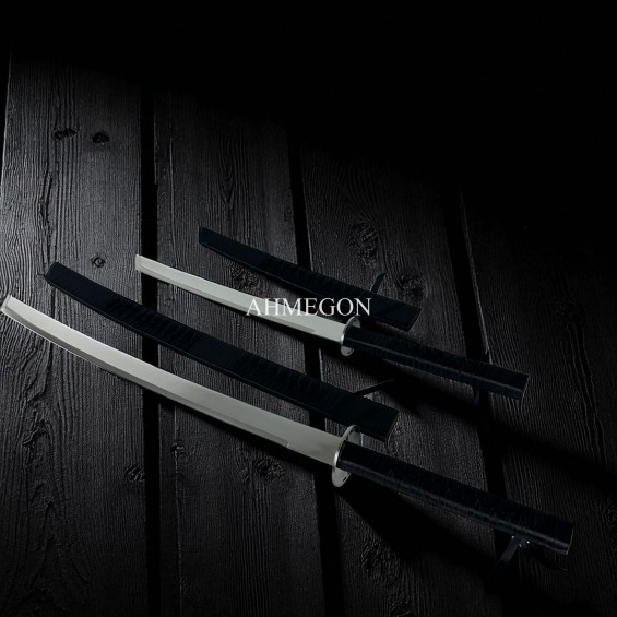 SİYAH KATANA SET 90-70CM SİYAH KATANA SET 90-70CM