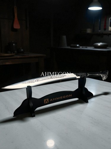 MİNYATÜR GÜMÜŞ YATAĞAN 45CM