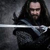Yüzüklerin Efendisi Hobbit  Thorin Meşe Kalkan Orcrist Ork - Goblin Öldüren Kılıcı