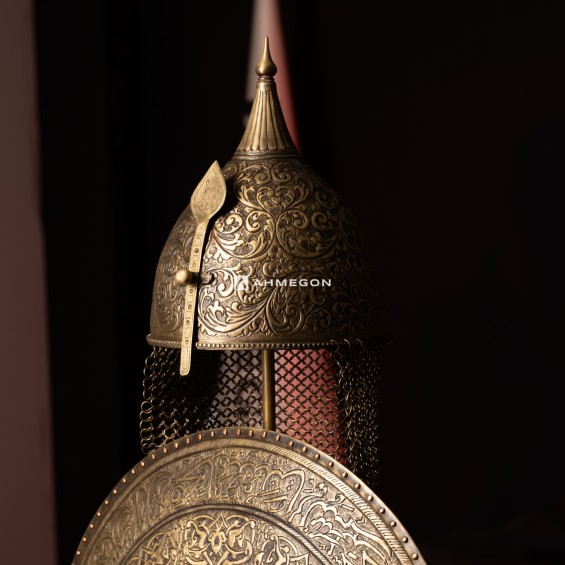 Selahaddin Eyyubi Kalkan Miğfer Set