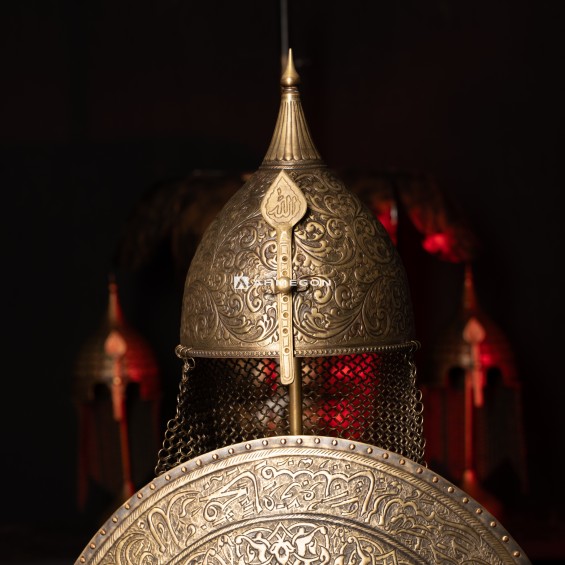 Selahaddin Eyyubi Kalkan Miğfer Set