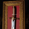 ALTIN KAPLAMA KABARTMA FATİH SULTAN MEHMET KILICI 100CM (TABLOLU) ALTIN KAPLAMA KABARTMA FATİH SULTAN MEHMET KILICI 100CM (TABLOLU)