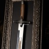 ALTIN KAPLAMA KABARTMA FATİH SULTAN MEHMET KILICI 100CM (TABLOLU)