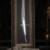ALTIN KAPLAMA KABARTMA FATİH SULTAN MEHMET KILICI 100CM (TABLOLU)