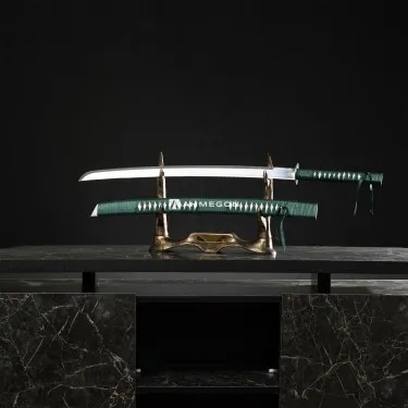 Yeşil Katana Kılıcı 90 cm