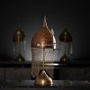 Altın Gölge Miğfer – El Yapımı Dekoratif Miğfer
