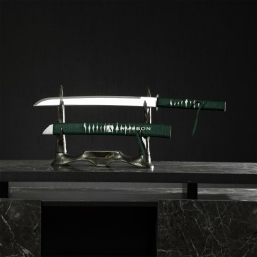 Yeşil Katana Kılıcı 70 cm