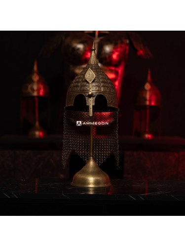 Fatih Sultan Mehmet Miğferi – El Yapımı Pirinç