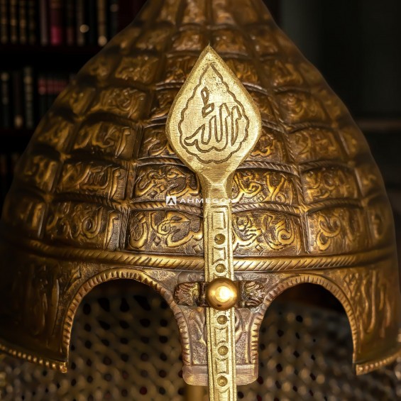Fatih Sultan Mehmet Miğferi – El Yapımı Pirinç