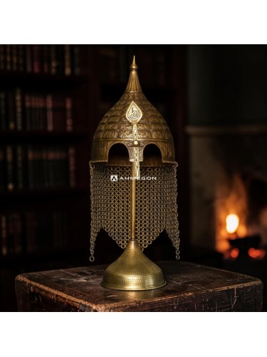 Fatih Sultan Mehmet Miğferi – El Yapımı Pirinç