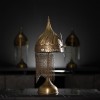 İşlemeli Osmanlı Miğfer – El Yapımı Pirinç