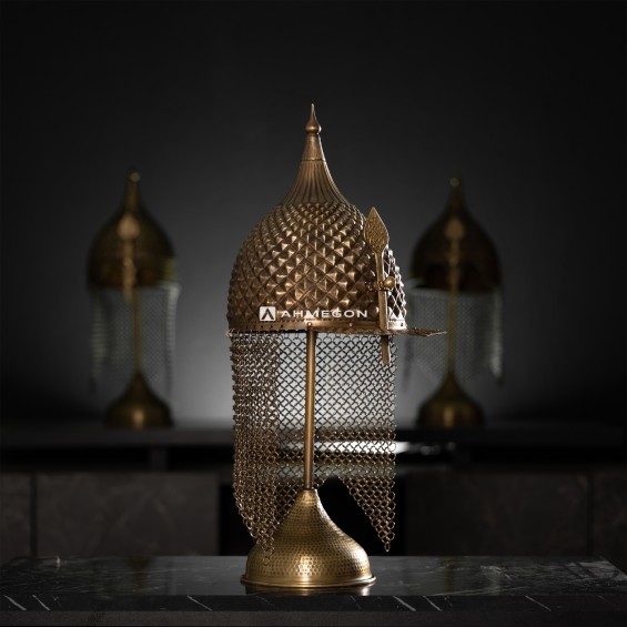 Osmanlı Savaş Miğferi – El Yapımı Pirinç