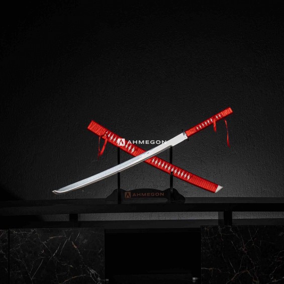 KATANA KIRMIZI BEYAZ 90CM