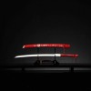 KATANA KIRMIZI BEYAZ 90CM