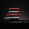 KIRMIZI BEYAZ KATANA SET