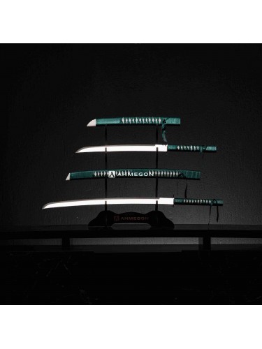 Yeşil Katana Kılıç Seti 90–70 cm Yeşil Katana Kılıç Seti 90–70 cm
