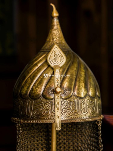 Osmanlı Kalkan Miğfer Seti