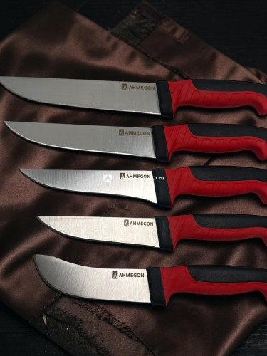 AHMEGON 5'Lİ KURBAN BIÇAK SETİ