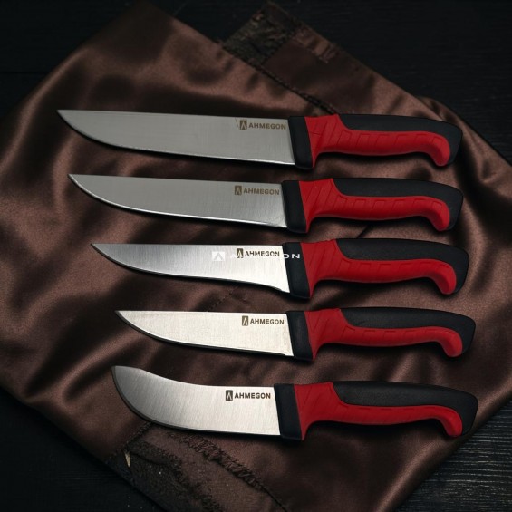 AHMEGON 5'Lİ KURBAN BIÇAK SETİ