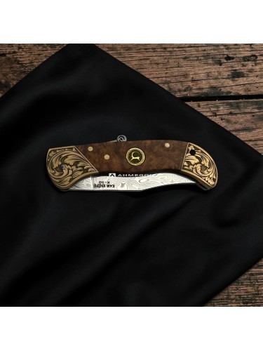 AHMEGON® Çakı 15 – Kabartma Görünümlü Koleksiyonluk Çakı