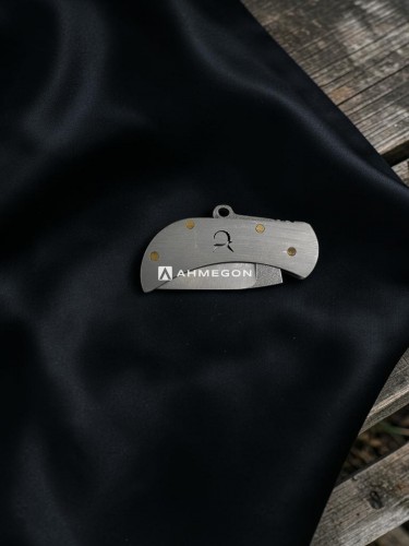 AHMEGON® Çakı 53 – Krem Saplı Dekoratif Katlanır Çakı