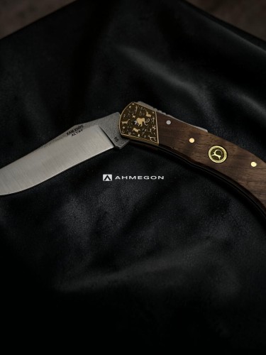 AHMEGON® Çakı 10 – Ahşap Görünümlü Klasik Katlanır Çakı