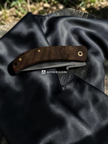 AHMEGON® Çakı 20 – Koyu Kahverengi Katlanır Çakı AHMEGON® Çakı 20 – Koyu Kahverengi Katlanır Çakı