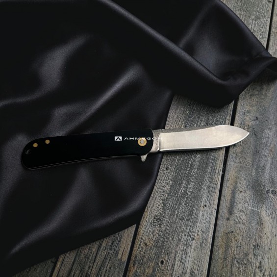 AHMEGON® Çakı 36 – Siyah Saplı Modern Katlanır Çakı