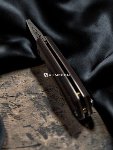 AHMEGON® Çakı 52 – Kahverengi Saplı Dekoratif Çakı
