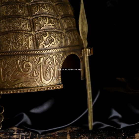 Fatih Sultan Mehmet Kalkan ve Miğfer Seti – El Yapımı