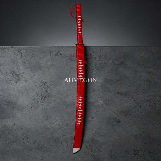 KATANA KIRMIZI BEYAZ 90CM KATANA KIRMIZI BEYAZ 90CM