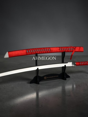 KATANA KIRMIZI BEYAZ 90CM