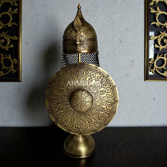 OSMANLI KALKAN MİĞFER SET