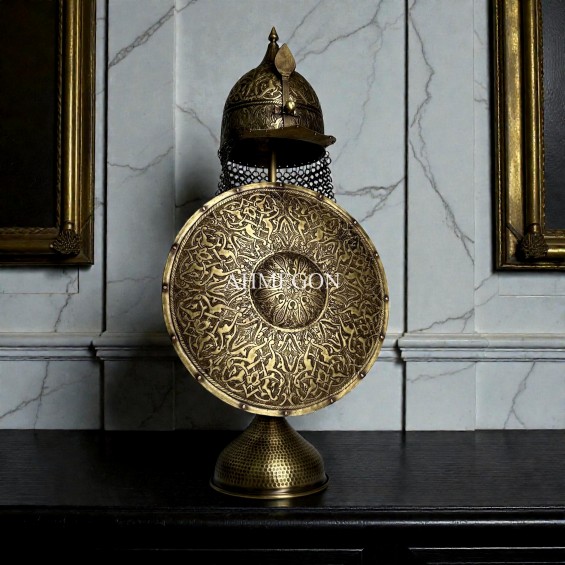 OSMANLI KALKAN MİĞFER SET