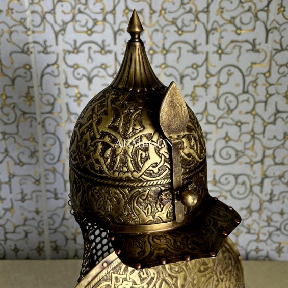 OSMANLI KALKAN MİĞFER SET