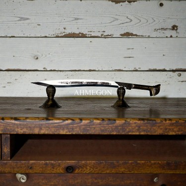 MİNYATÜR ESKİTME SARI YATAĞAN 45CM