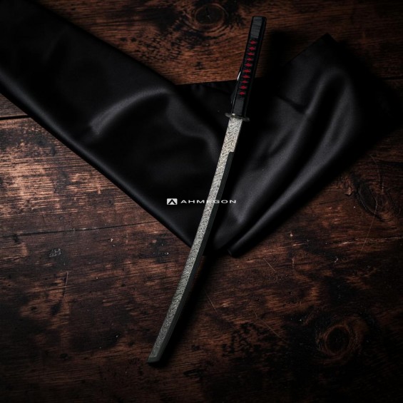 DAMASCUS KATANA (ÖZEL STANDLI)