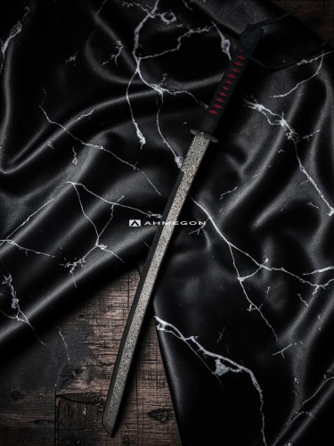 DAMASCUS KATANA (ÖZEL STANDLI)