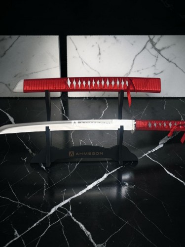 KATANA KIRMIZI BEYAZ 70CM