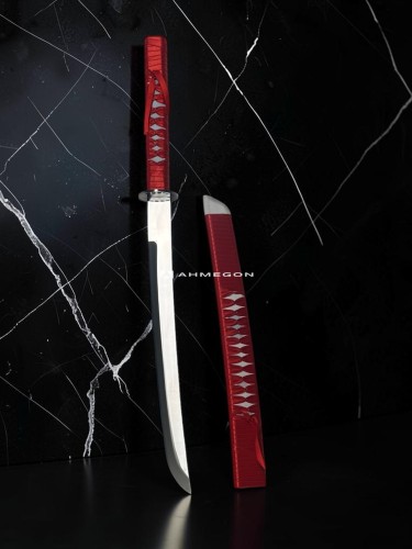 KATANA KIRMIZI BEYAZ 70CM KATANA KIRMIZI BEYAZ 70CM